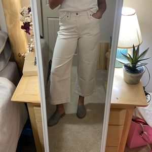 Universal Thread Target Brand Cream Wide Leg Pant